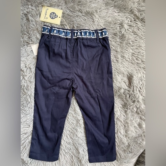 Toddler Navy Blue Dress pants - Picture 2 of 4
